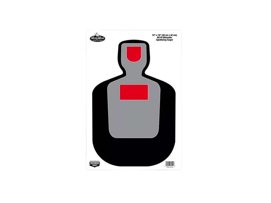 BirchwoodDirty Bird BC-19 Silhouette Paper Hanging Pistol, 100