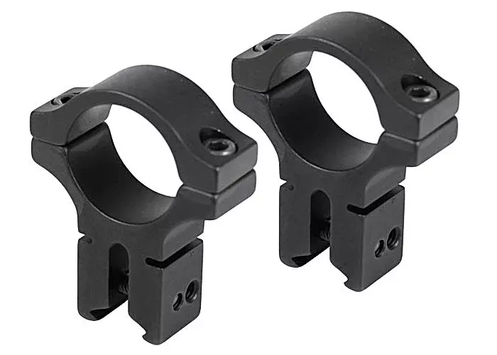 BKL 1″ Rings, 3/8″ or 11mm Dovetail, High, Matte Black