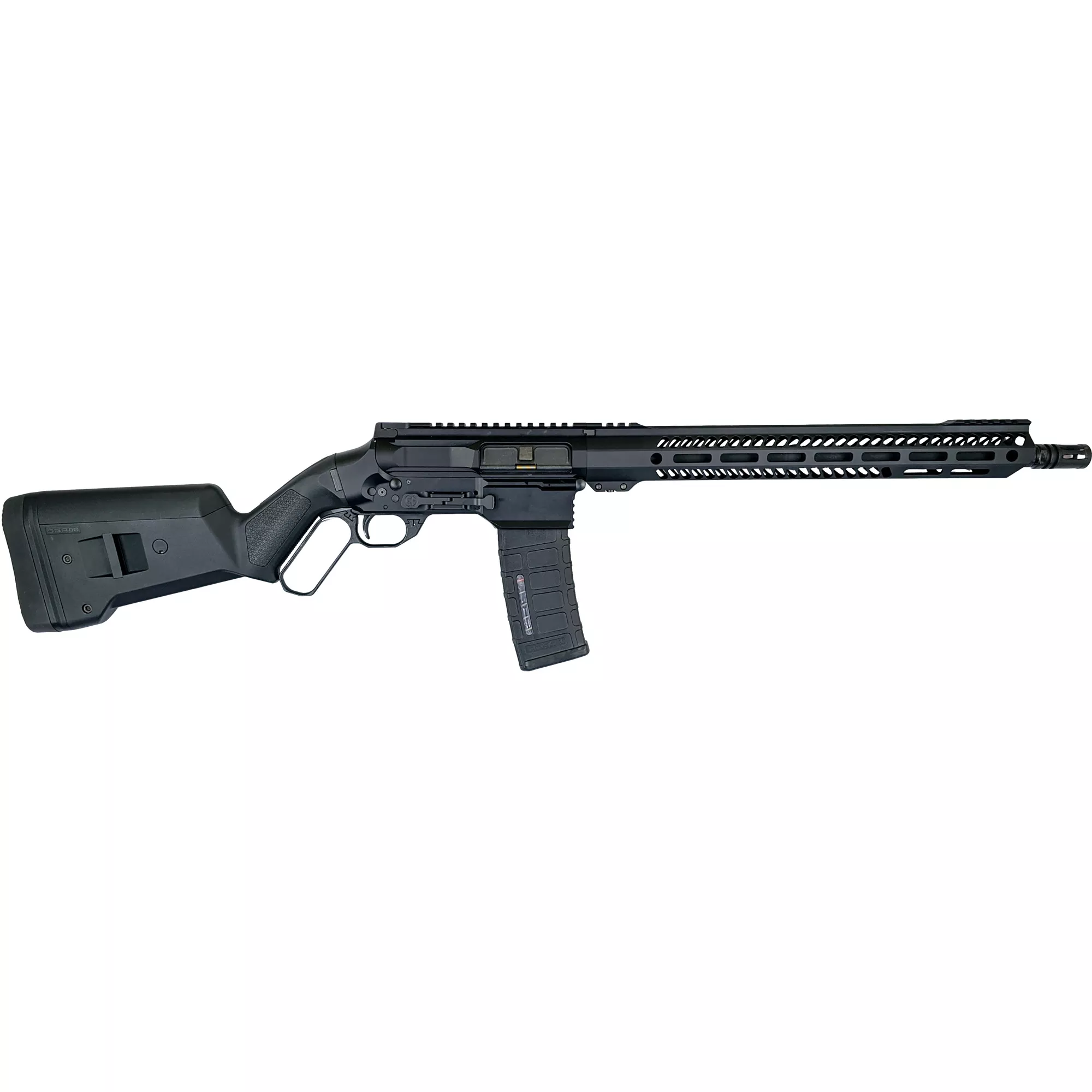 Bond Arms LVRB Levergun 223 Wylde 30+1 16” Threaded, Black, M-LOK Handgaurd, Magpul SGA 870 Stock, Short Throw Lever, A2 Flash Hider