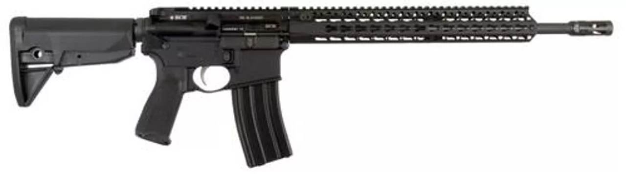 Bravo Company RECCE-16, .300 Blackout, 16″, 6-Position Stock, Black