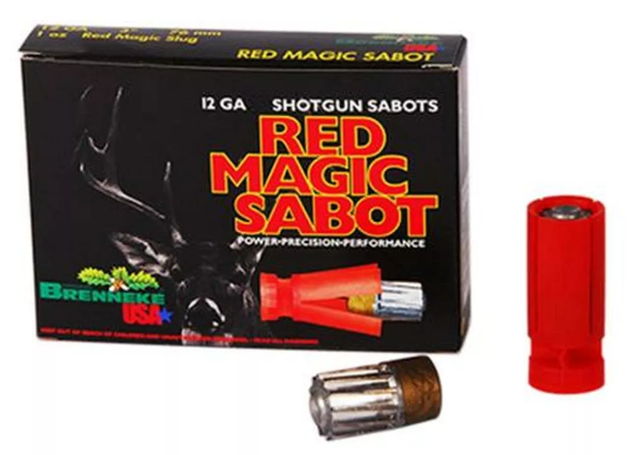 Brenneke Red Magic Sabot 12 Ga, 3″, 5rd/Box