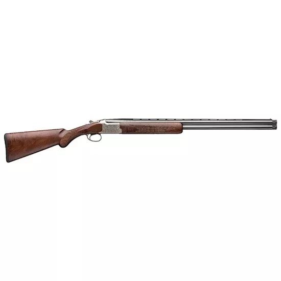 Browning 018142514 Citori White Lightning 16 Gauge 26″ 2rd 2.75″ Silver Nitride Grade III/IV Gloss Walnut Stock Right Hand (Full Size) Included Invector-Flush Chokes