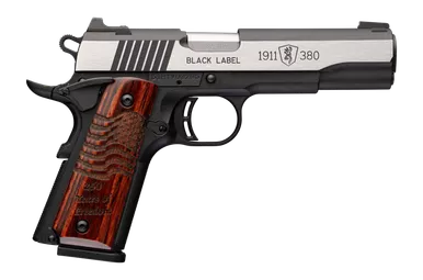 Browning 051122492 1911 Black Label Medallion Pro 380 ACP 4.25" BBL 10+1