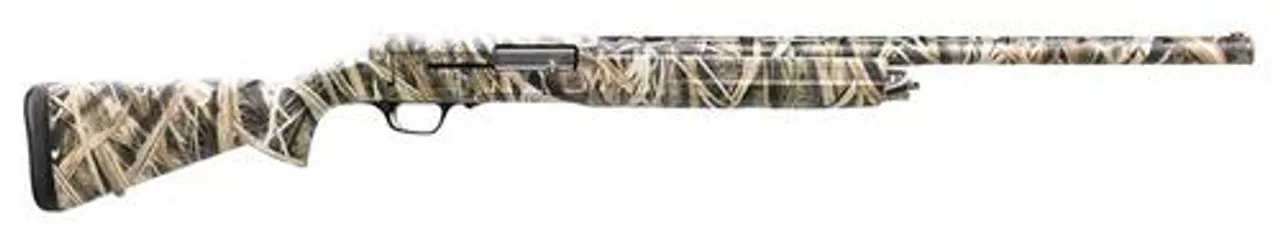 Browning A5 Stalker 12 Ga, 30″ Barrel, 3″ Chamber, Mossy Oak Shadow Grass Blades Synthetic, 4rd