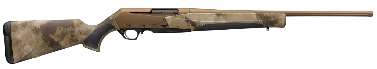 Browning BAR MK3 Hells Canyon Speed Semi-Auto 300 WSM 23″ Barrel, Synthetic A-TACS AU Stock Burnt Bronze Cerakote, 3rd