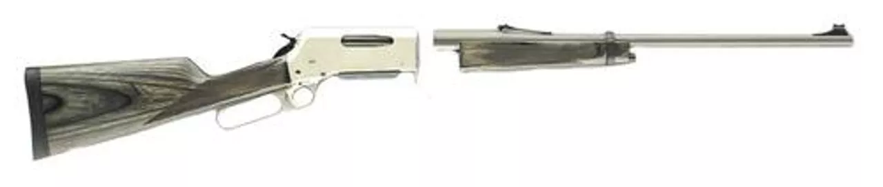 Browning BLR LiteWeight 81 Takedown SS 300 WinMag 24″ SS Barrel Gray Stock