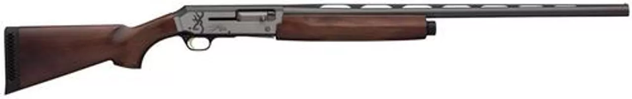 Browning Silver 12 Ga, 3″ Chamber, 28″ Barrel, Black/Silver Receiver, Walnut Stock, 3 Choke Tubes, 4Rd