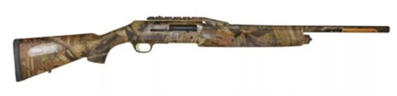 Browning Silver Deer Slug 12 Gauge 22 Inch Rifled Barrel With Cantilever Mount 3 Inch Chamber Composite Stock Mossy Oak Break-Up Infinity Camouflage 4 Round