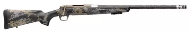 Browning X-Bolt 2 Mountain Pro Carbon Fiber Bolt Action Rifle 6.5 Creedmoor 22" Carbon Fiber Threaded Barrel Smoked Bronze Cerakote Frame Accent Graphics Field Stock