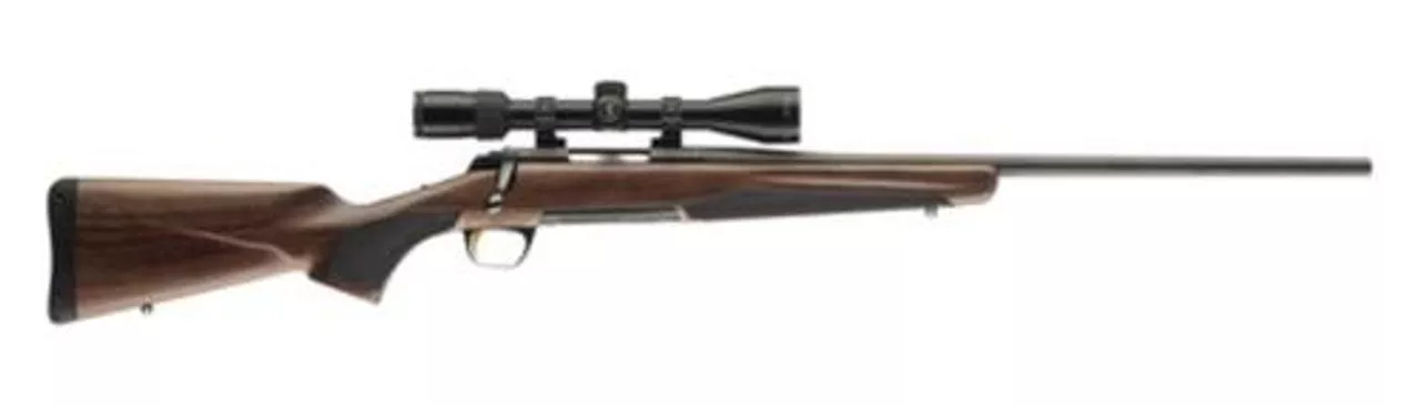 Browning X-Bolt Hunter 308 Win 22″ Barrel, Walnut Stock Blued, 4rd