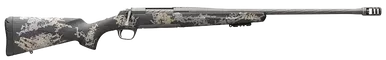 Browning X-Bolt Mountain Pro SPR Bolt Action Rifle 6.8 Western 20" Fluted Steel Barrel Tungsten Gray Cerakote Receiver Black Carbon Fiber Stock