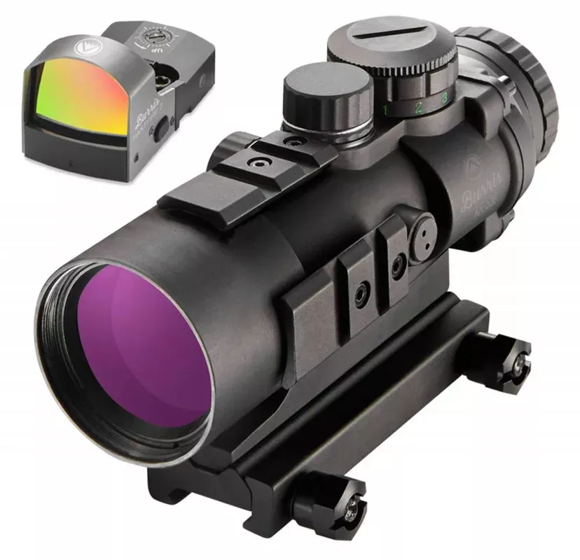 BURRIS 300178 AR-536 COMBO WITH FASTFIRE III 5X 36MM OBJ ILLUMINATED BALLISTIC CQ RED/GREEN BLACK MA