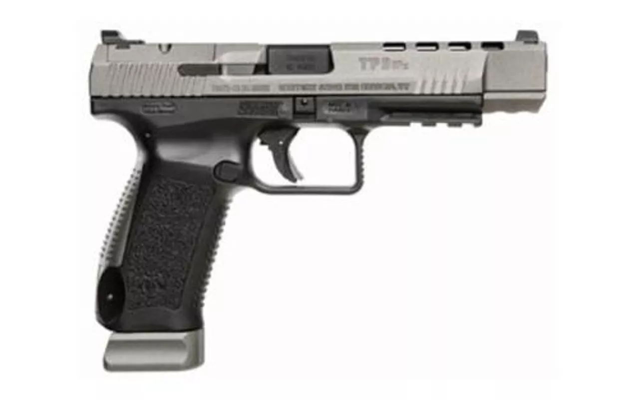 Canik TP9SFx 9mm, 5.2″, Black Polymer Frame, Black, 20 rds