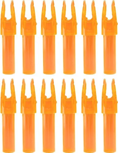 Carbon Express Nock Launchpad 12 Pack Orange