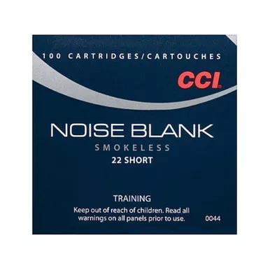 CCI 22 Short Blanks – 100 Rounds