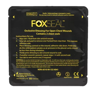 Celox Fox Chest Seal2/Pack
