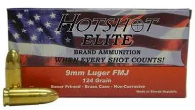 Century Arms 9mm Hotshot Elite AM1904 115gr FMJ 50 rounds