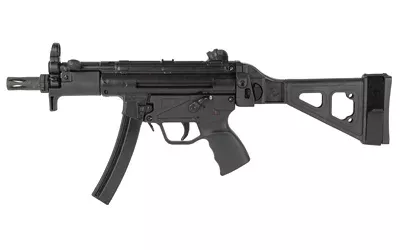 Century Arms HG6035SB-N AP5 P 9mm Luger 30+1 5.75″ Threaded Barrel, Polymer Picatinny Rail Receiver, Black Synthetic SB Tactical Brace, Black Polymer Grip
