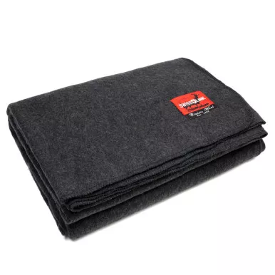 Charcoal Grey Classic Wool Blanket4170/26365