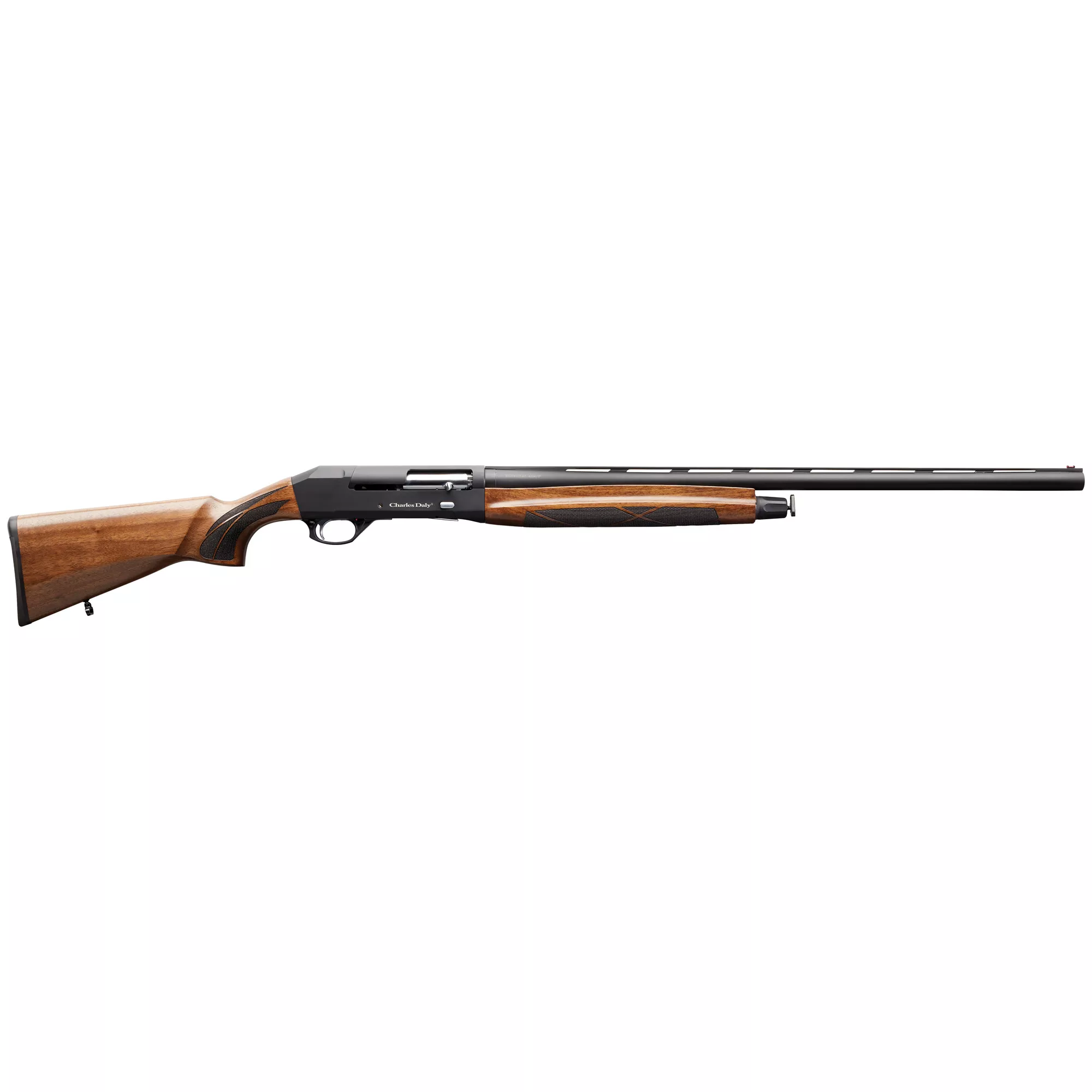 Charles Daly 930206 CA612 Superior 12 Gauge 4+1 3” 28” Vent Rib Blued Barrel, Black Anodized Metal Finish, Checkered Walnut Stock & Forend, Includes 5 Choke Tubes