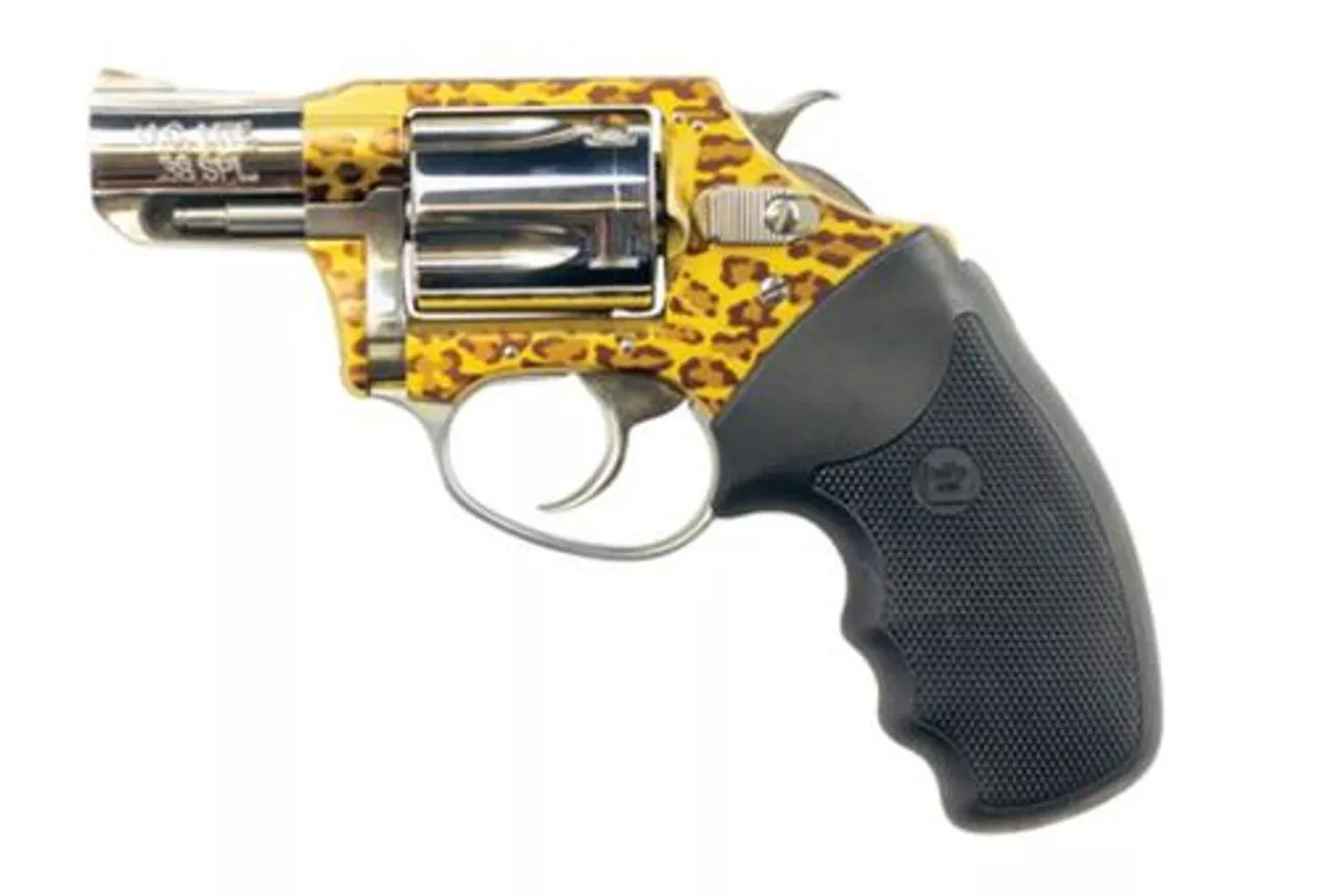 Charter Arms Leopard Undercover Lite, .38 Special, 2″, 5rd, Leopard Print