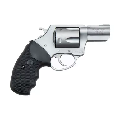 Charter Arms Pitbull 9mm Luger Pistol 2.2" Barrel 5+1 Round Stainless Slide Black Grip