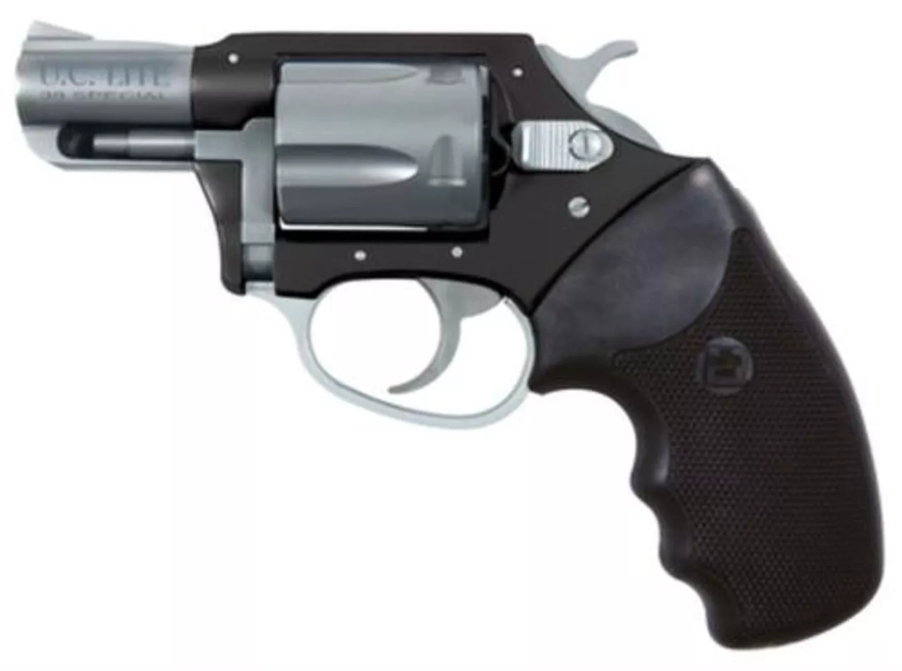 Charter Arms Undercover Lite Black Std, .38 Special +P, 2″, Black/Stainless