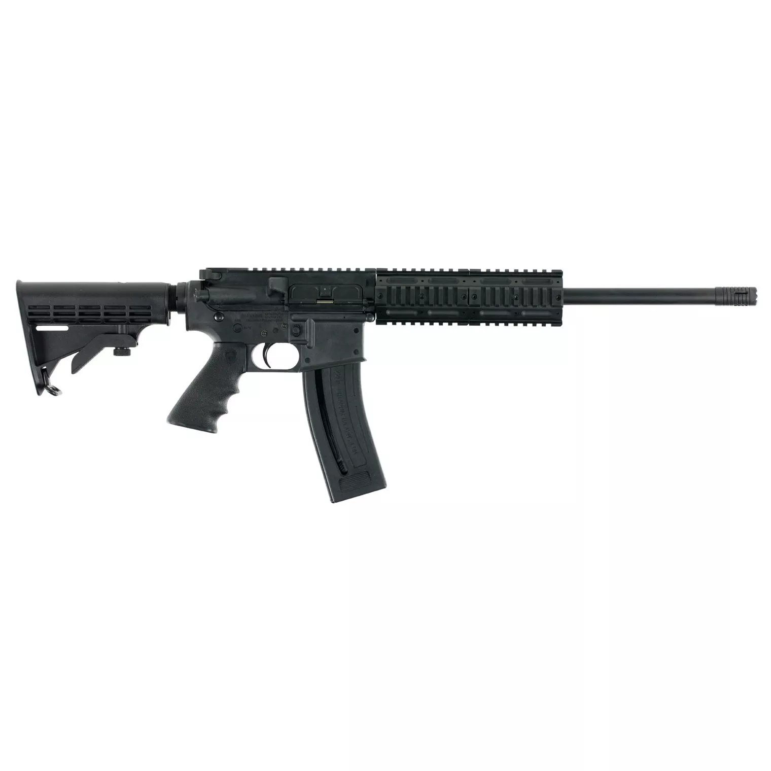 Chiappa Firearms CF500090 MFour-22 Gen-II Pro Carbine Full Size 22 LR 28+1 18.50” Black Barrel & Receiver, Black 6 Position Stock, Right Hand