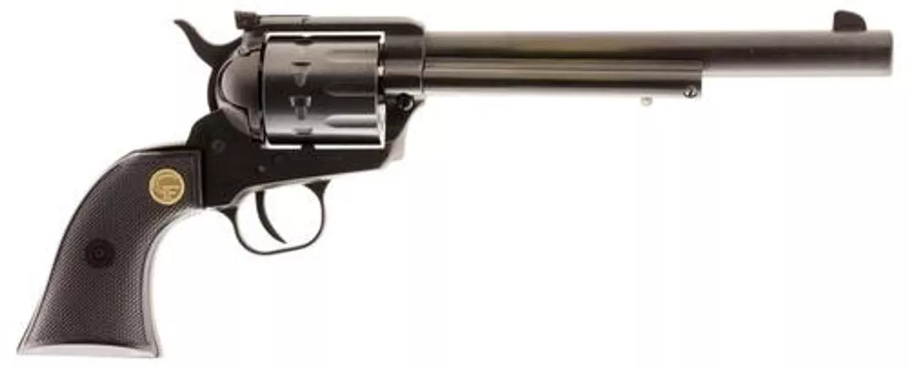 Chiappa SSA 1873 17-10, .17 HMR, 7.5″, 10rd, Black Synthetic Grip, Black