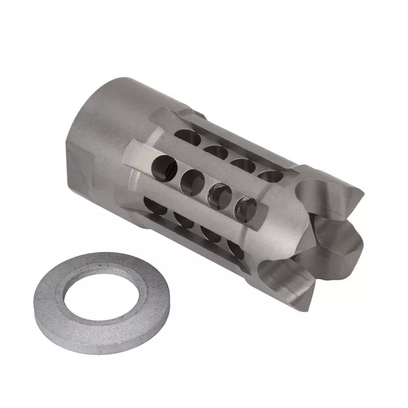 Christensen Arms Decelerator Brake, Titanium .223-.243 cal, 1/2-28 Thread