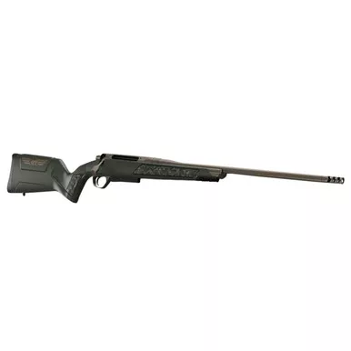 Christensen Arms Evoke Full Size 308 Win 4+1 20″ Burnt Bronze Cerakote #4 Contour Threaded Barrel, Gray w/Bronze Logo Hybrid Hunter w/Picatinny Rail Synthetic Stock