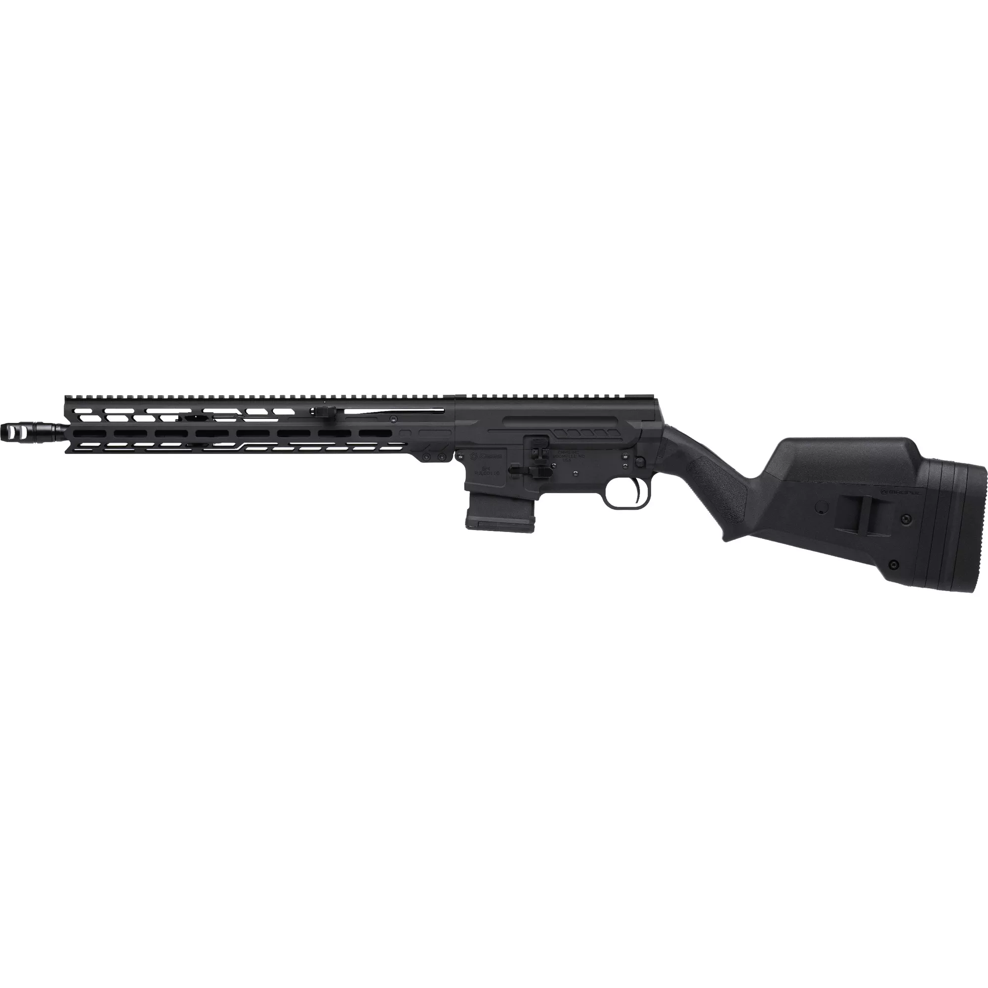 CMMG 55A520BAB Dissent BR4 *CA Compliant 223 Rem/5.56 NATO 10+1 16.10” Black Armor Cerakote Aluminum Receiver, Magpul SGA Stock, Zeroed Drop-In Single Stage Trigger