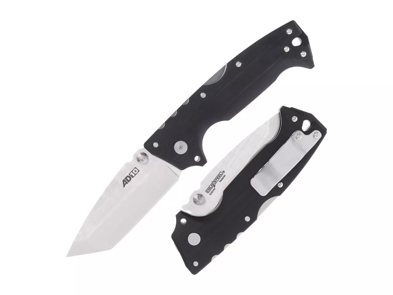 Cold Steel AD-10 Tanto Point, Ambidextrous, Pocket Knife