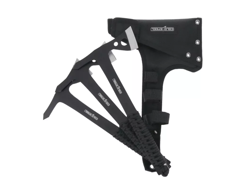 Cold Steel Throwing Axes (3 Pack), Black