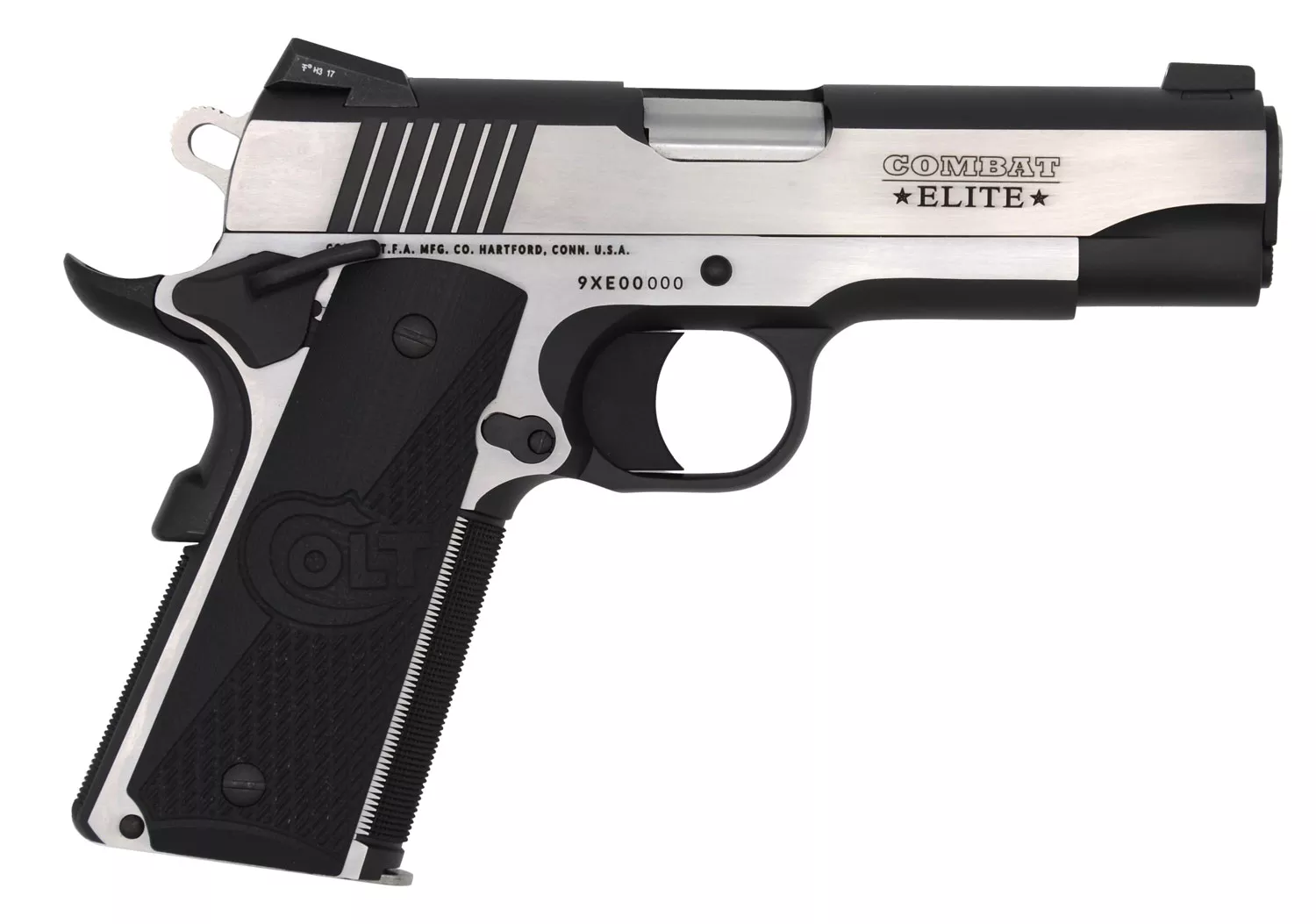 Colt 1911 Combat Elite Commander Two-Tone 45 ACP Pistol