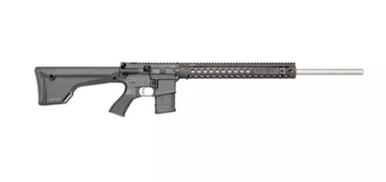 Colt AR-15 SP901 Hunting SA 223 Rem/5.56 NATO 24″ Barrel, Synthetic A2 Stock Black/SS, 9rd