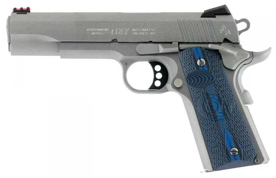 Colt Competition Series Competition SS Pistol .45 ACP 5" Stainless Semi-Automatic Pistol #O1070CCS