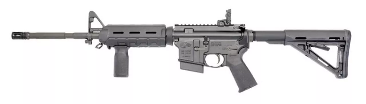Colt M4 Carbine AR-15 5.56 16″ Barrel Magpul Moe Slim Line, Bullet Button CA Legal