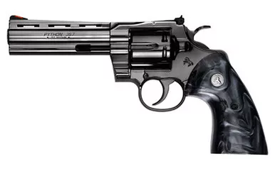 Colt Python .357 Magnum Pistol 6" Barrel 6+1 Round Black Chrome