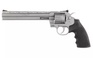 Colt PYTHONSM8RTS Python 357 Mag 6rd 8" BBL Bead Blasted Black Hogue Grip