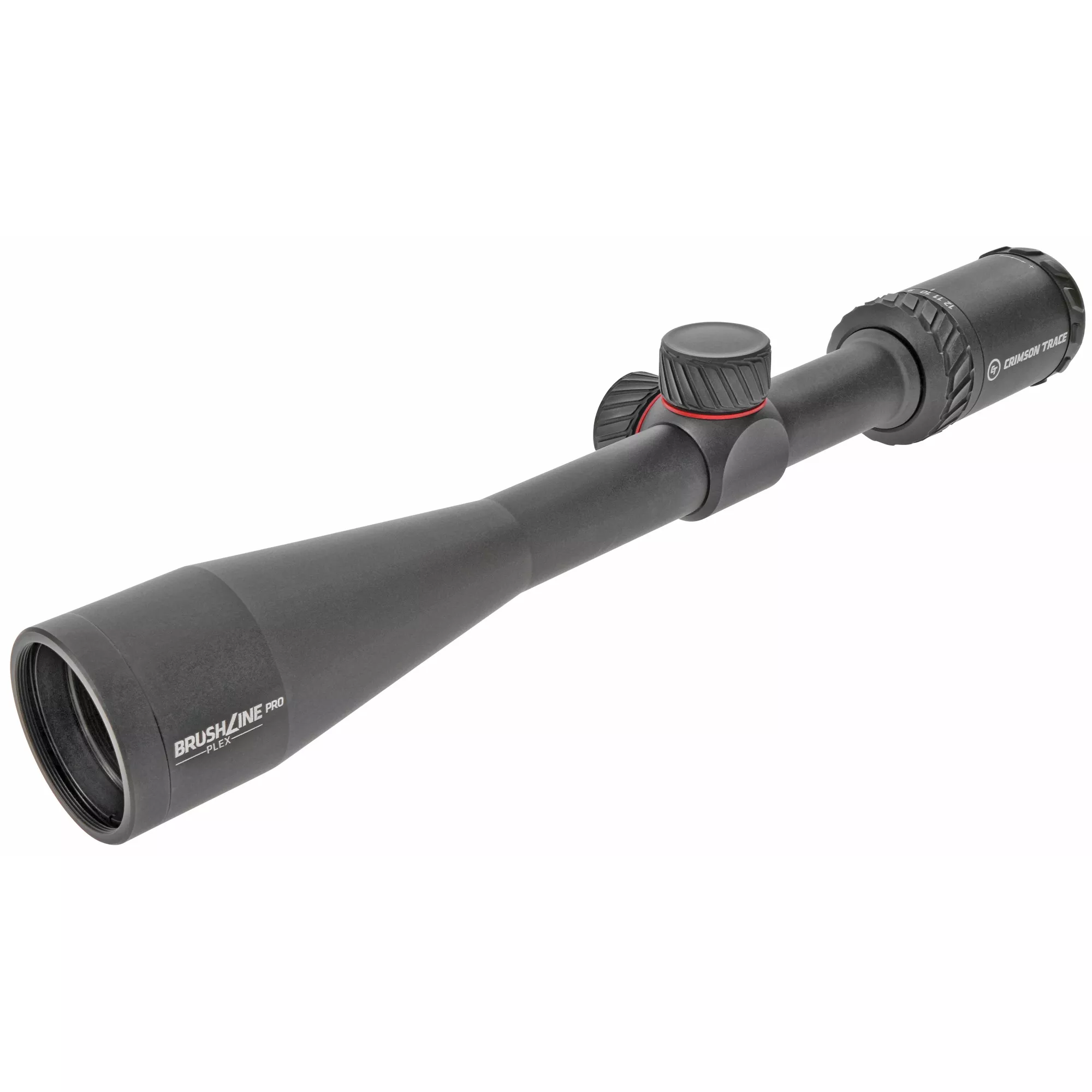 Crimson Trace 0101560 Brushline Black Anodized 4-12x40mm 1” Tube BDC Reticle