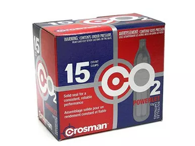 Crosman 12 Gram CO2, 15 Cartridges