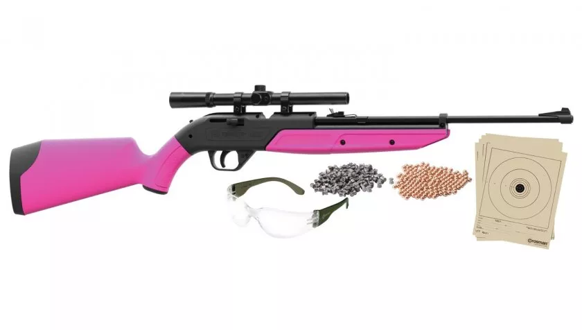Crosman Pumpmaster 760 SET 4,5mm Pink