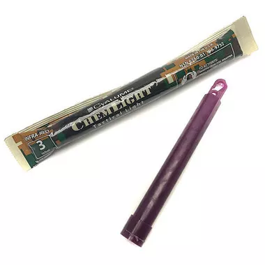 Cyalume 6 Inch IR Chemlights, 8 Hour Duration (Case of 10)