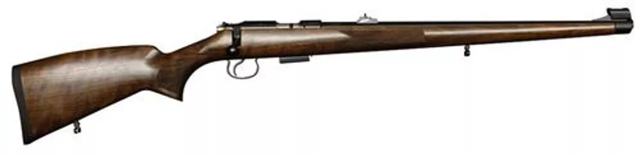 CZ 455 FS Mannlicher Stock Bolt 17 Hornady Magnum Rimfire (HMR) 20.5″