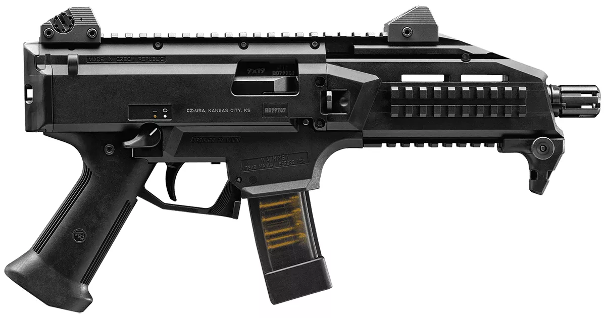 CZ Scorpion EVO3 S1 9mm Tactical Pistol