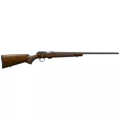 CZ-USA 02310 CZ 457 American Full Size 22 LR 5+1 24″ Black Nitride Black Nitride Steel Receiver Turkish Walnut Fixed American Style Stock Right Hand