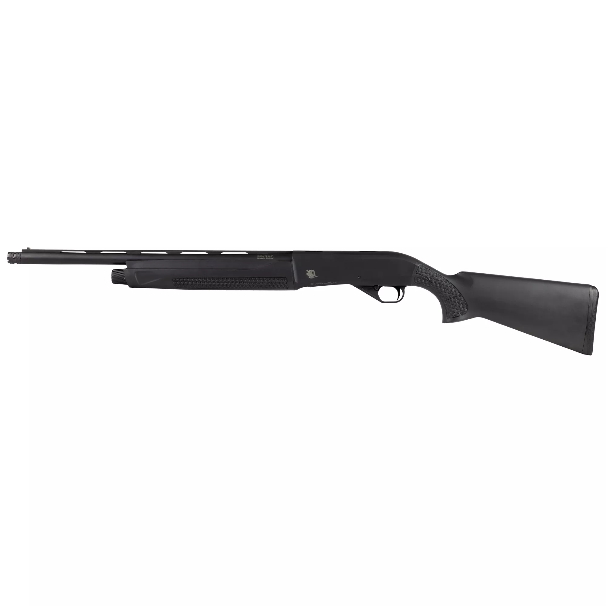 CZ-USA 06170 CZ 712 G3 Utility 12 Gauge 3” 3+1 2+1 20” Black Matte Black w/Vent Rib Barrel, Matte Black Receiver, Synthetic Fixed Black Synthetic Stock Right Hand