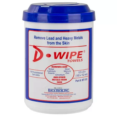 D-Lead D-Wipe Cleaning Towels 8-150 Count Canisters
