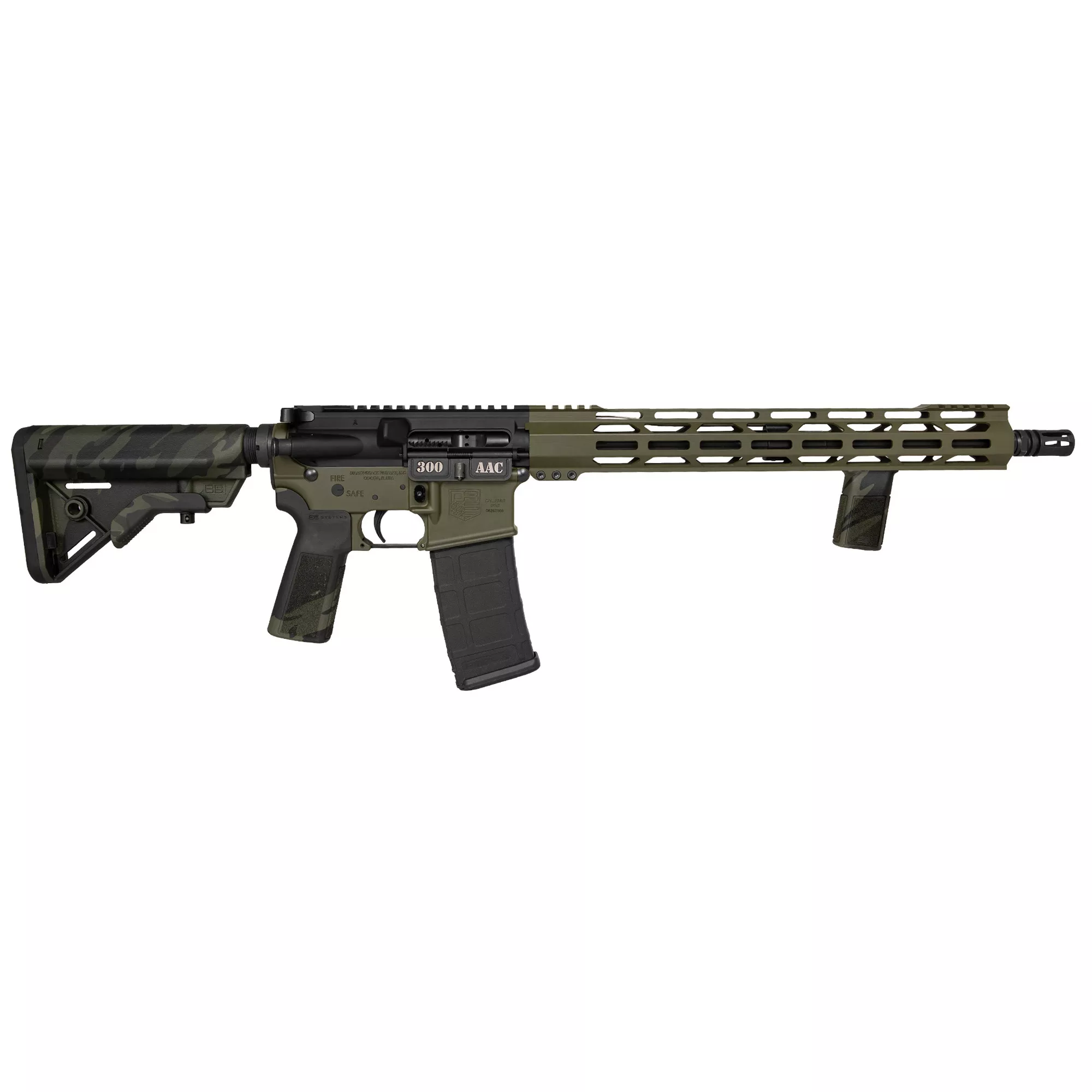 DBF DB15 300BLK 16” 30RD OD/MCB